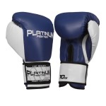 Rękawice bokserskie Tiger  niebieskie Platinum Fighter
