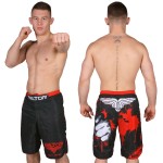 Spodenki MMA Red Punch czarno-czerwone Beltor®