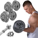 Zestaw hantli żeliwnych kierownica hamertone 2 x 25 kg PlatinumFitness