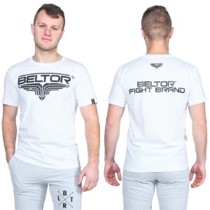 T-shirt Fight Brand Classic kolor biały Beltor®