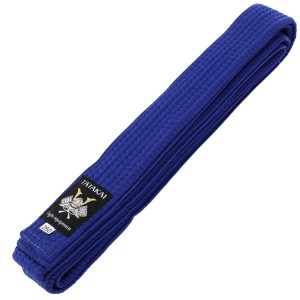 Pas do kimona karate Kyokushinkai TATAKAI niebieski 260 Produkt polski - Beltor