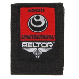 Opaska do pasa karate OBIDOME SHINKYOKUSHINKAI Czarna - Beltor