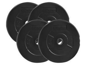 Zestaw obciążenia 10kg Obciążenie bitumiczne 29mm - Platinum Fitness