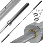 Gryf olimpijski 220cm/50mm Economic Platinum Fitness