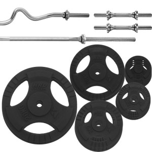 Zestaw 95 kg Obciążenie Żeliwne 29mm + 4x Gryf - HRD System