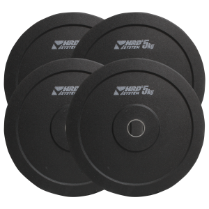 ZESTAW 20KG OBCIĄŻENIE OLIMPIJSKIE BUMPER 50,5MM - HRD System