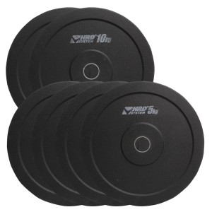 ZESTAW 40KG OBCIĄŻENIE OLIMPIJSKIE BUMPER 50,5MM - HRD System