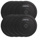 ZESTAW 40KG OBCIĄŻENIE OLIMPIJSKIE BUMPER 50,5MM - HRD System