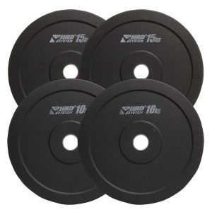 ZESTAW 50KG OBCIĄŻENIE OLIMPIJSKIE BUMPER 50,5MM