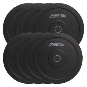 ZESTAW 60KG OBCIĄŻENIE OLIMPIJSKIE BUMPER 50,5MM - HRD System