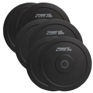 ZESTAW 70KG OBCIĄŻENIE OLIMPIJSKIE BUMPER 50,5MM - HRD System