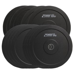 ZESTAW 130KG OBCIĄŻENIE OLIMPIJSKIE BUMPER 50,5MM - HRD System