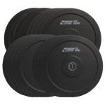 ZESTAW 160kg - Oryginalne obciążenie olimpijskie Bumper o średnicy otworu 50,5mm