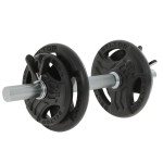 Regulowana hantla żeliwna 10kg + zaciski motylkowe - Beltor