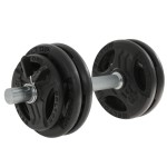 Regulowana hantla żeliwna 15kg + zaciski motylkowe - Beltor