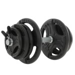 Regulowana hantla żeliwna 25kg + zaciski motylkowe - Beltor