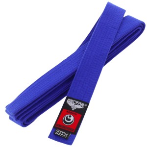 NIEBIESKI PAS KARATE SHINKYOKUSHINKAI DO KIMONA KARATEGI - BELTOR