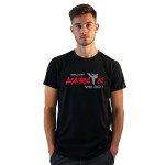KOSZULKA KARATE GERI T-SHIRT CZARNY NA WF - BELTOR