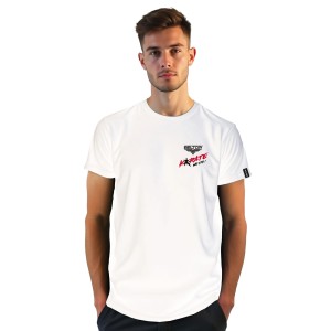KOSZULKA KARATE SHADOW T-SHIRT BIAŁA POD KIMONO NA WF - BELTOR