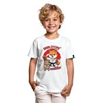 KOSZULKA DZIECIĘCA SHIBA DOG KARATE T-SHIRT POD KIMONO NA WF - BELTOR