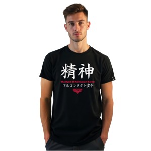 KOSZULKA SPIRIT KARATE T-SHIRT CZARNA  - BELTOR