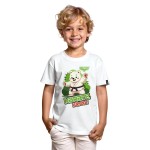 KOSZULKA DZIECIĘCA WHITE BEAR KARATE POD KIMONO NA WF - BELTOR