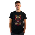 KOSZULKA KARATE WALECZNY SAMURAJ T-SHIRT CZARNA  - BELTOR