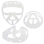 PLASTIKOWA MASKA TRANSPARENTNA DO KASKU KARATE ROZMIAR XXS, XS, S - BELTOR