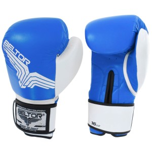 Rękawice bokserskie Pro-Fight Niebieskie - Beltor®