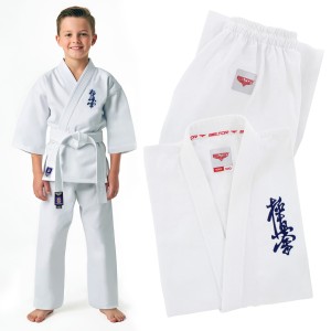 KIMONO KARATE KYOKUSHIN KARATEGA KEIKO Z HAFTEM 10oz POLSKIE - BELTOR