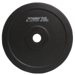 HRD OBCIĄŻENIE TRENINGOWE BUMPER - BLACK  20 kg 50,5mm