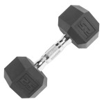 HANTLA HEX GUMOWANA 25LBS (11,5kg)  HEXAGONALNA