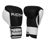 Rękawice bokserskie Tiger  czarne Platinum Fighter