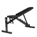 ŁAWKA REGULOWANA TRENINGOWA DO ROZBUDOWY CZARNA BELTOR