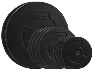 Zestaw 100kg (2x20, 4x10, 4x5) Obciążenie bitumiczne 29mm