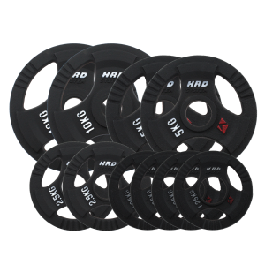 Obciążenie żeliwne kierownica 51,5mm olimpijskie. Zestaw 40kg. (2x10, 2x5, 2x2,5, 4x1,25)