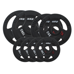 Obciążenie żeliwne kierownica 51,5mm olimpijskie. Zestaw 40kg. (2x10, 2x5, 4x2,5)