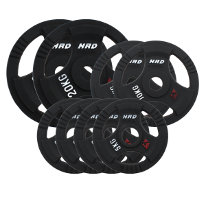 Obciążenie żeliwne kierownica 51,5mm olimpijskie. Zestaw 80kg. (2x20, 2x10, 4x5)