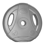 Obciążenie bitumiczne z uchwytami 5kg/29mm Platinum Fitness