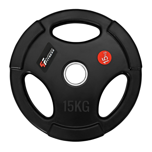 obciążenie olimpijskie gumowane z uchwytami 15kg