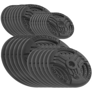 Zestaw 120kg Obciążenie żeliwne kierownica 29mm FastGrip Beltor