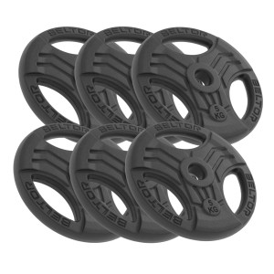 Zestaw 30kg Obciążenie żeliwne kierownica 31mm FastGrip Beltor