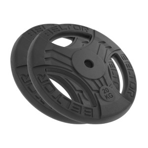 Zestaw 40kg Obciążenie żeliwne kierownica 51,5mm FastGrip Beltor