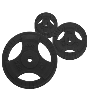 Obciążenie żeliwne kierownica 29mm Zestaw 50kg (4x2,5, 4x5, 2x10) HRD System