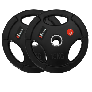 Zestaw 30kg Obciążenie Olimpijskie Gumowane 50mm 2x15kg Platinum Fitness