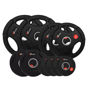 Zestaw 40kg Obciążenie Olimpijskie Gumowane 50mm Platinum Fitness