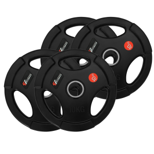 Zestaw 40kg Obciążenie Olimpijskie Gumowane 50mm Platinum Fitness