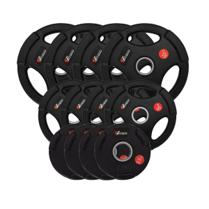 Zestaw 70kg Obciążenie Olimpijskie Gumowane 50mm Platinum Fitness