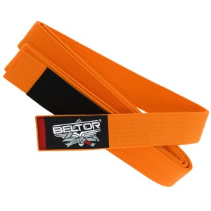Pas do kimona KIDDO BJJ GI Orange/Pomarańczowy Junior BELTOR