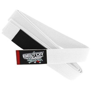 Pas do kimona KIDDO BJJ GI White/Biały Junior BELTOR